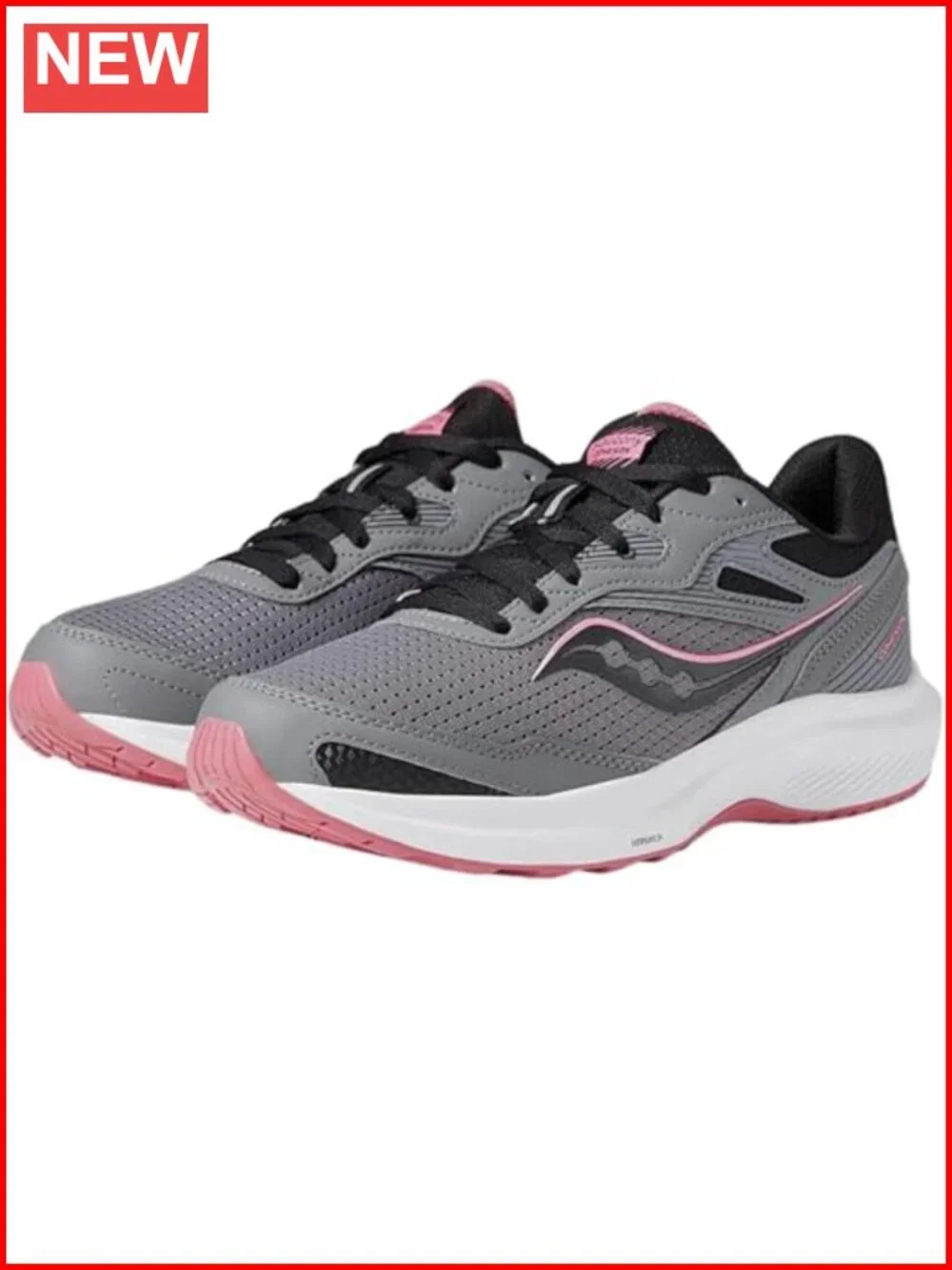 Women's Running Shoes - Cushioned, Breathable Mesh, Lace-Up Sneakers